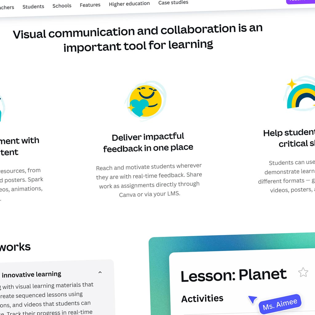 Canva Website Graphic