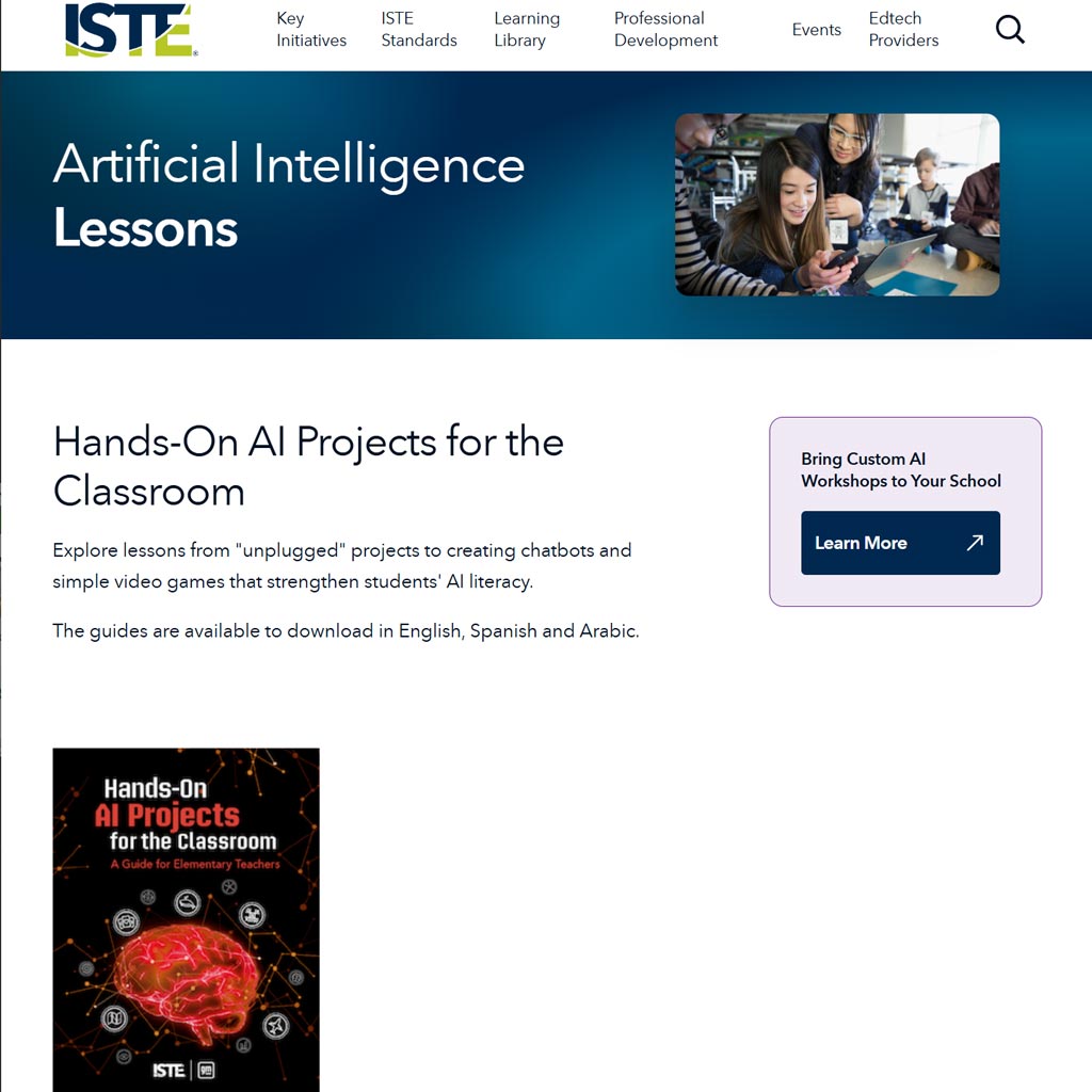 ISTE Website Graphic