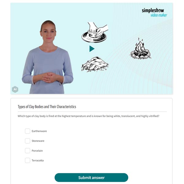 Simpleshow 3 Clay Bodies